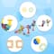 PicassoTiles® 60 Piece Marble Run Building Block Connecting Set